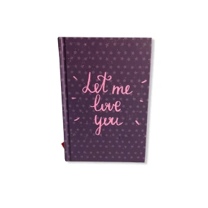 TRUFFY NOTEBOOK 304322 LET ME LOVE YOU 10.5X15.5
