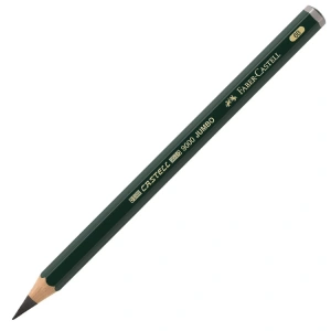 FABER CASTELL 119306 9000 DERECELİ JUMBO KURŞUNKALEM 6B