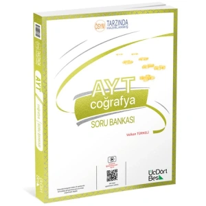 ÜÇDÖRTBEŞ AYT COĞRAFYA SORU BANKASI