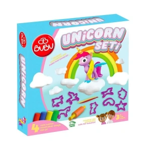 BU-BU OYUN HAMURU SETİ UNICORN (M)  BUBU- OH0032