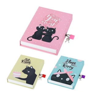 MİKRO HT-54 KEDİ KİLİTLİ HATIRA DEFTERİ