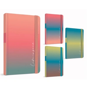 GIPTA LIFE IS GOOD  İPLİK DİK. SERT KAPAK DEFTER 13x21 120YP. ÇİZGİLİ DEFTER