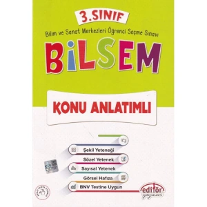 EDİTÖR 3. SINIF BİLSEM KONU ANLATIMLI