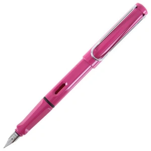 LAMY SAFARİ 13P-F METAL KLİPS PEMBE F UÇ DOLMA KALEM