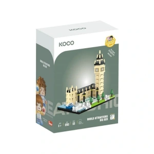 SUNMAN KOCO NO.02053 WORLD ATTRACTIONS BIG BEN LEGO YAPIM SETİ 523 PARÇA 6+