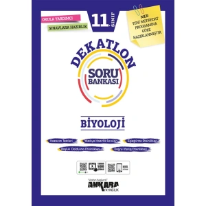 ANKARA 11.SINIF BİYOLOJİ DEKATLON SORU BANKASI