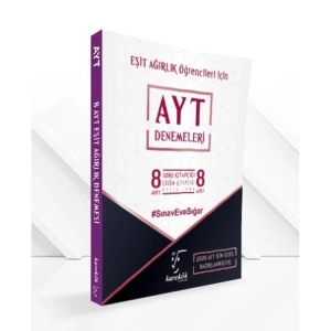 KAREKÖK AYT EŞİT AĞIRLIK 8Lİ PAKET DENEME