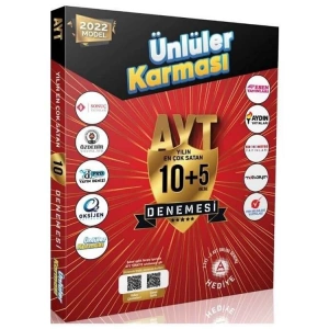ÜNLÜLER KARMASI 2022 AYT 10+5 DENEME