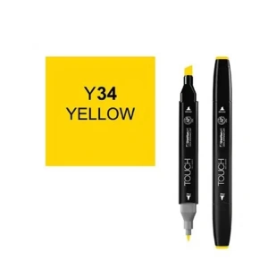 TOUCH TWIN Y34 ÇİFT UÇLU MARKER YELLOW