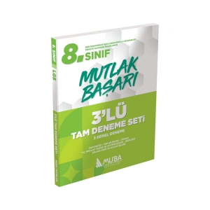 MUBA 8. SINIF LGS MUTLAK BAŞARI 3LÜ DENEME SETİ