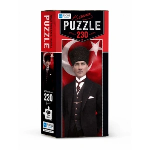 BLUE FOCUS BF162 GAZİ MUSTAFA KEMAL PUZZLE YAPBOZ 47,5x21,5cm 230 PARÇA