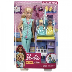 BARBIE DHB63/GKH23 BEN BÜYÜYÜNCE YENİ DOĞAN DOKTORU OYUN SETİ