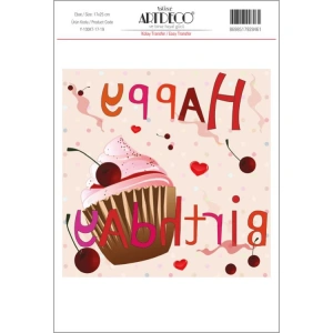 ARTDECO KOLAY TRANSFER 17X25CM DESEN NO:19