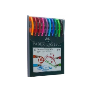 FABER CASTELL TÜKENMEZ KALEM 1425 10 RENK 0.7
