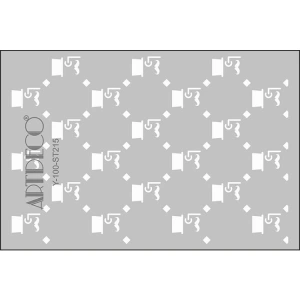 ARTDECO STENCİL A4 VINTAGE BAY-2 215