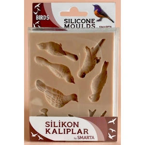 SMARTA SLİKON KALIPLAR - KUŞLAR (BIRDS)