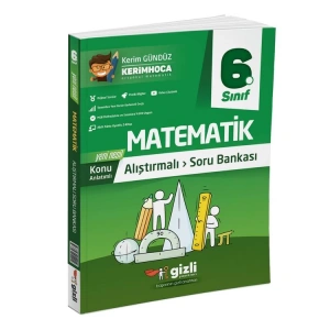 GİZLİ 6. SINIF MATEMATİK ALIŞTIRMALI SORU BANKASI - 2024