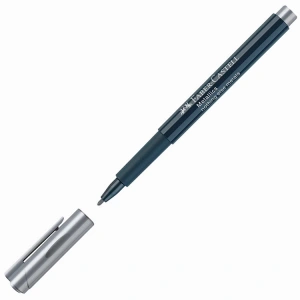 FABER CASTELL METALİK MARKER GÜMÜŞ