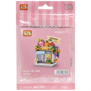 VAGONLIFE LOZ 8603 MİKRO BLOK MEYVE DÜKKANI 120 PARÇA