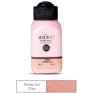 ARTDECO METALİK AKRİLİK BOYA 75 ML. PEMBE İNCİ