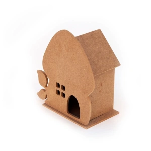 TEKNOPOİNT AHŞAP HOBY D52 MANTAR KUŞ EVİ