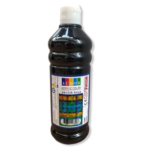 SÜDOR AKRİLİK BOYA 500 ML SİYAH