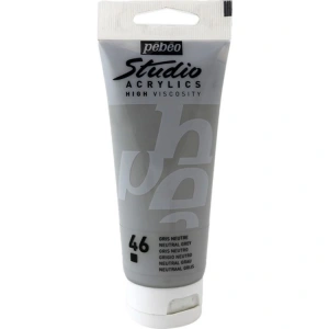 PEBEO STUDIO AKRİLİK BOYA 100 ML NEUTRAL GRİ
