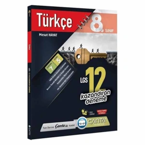 ÇANTA 8. SINIF LGS TÜRKÇE 12 DENEME