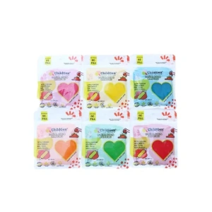 CHILDGEN PLAY DOUGH - ECOPACK OYUN HAMURU SETİ POŞETLİ 6lı x 125gr.
