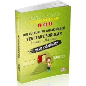 EDİTÖR 8. SINIF LGS FDİN KÜLTÜRÜ MANTIK-MUHAKEME YEŞİL