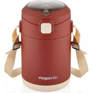 VAGONLİFE ÇELİK YEMEK KABI TEK HAZNELİ İKİ BÖLMELİ LUNCH BOX BL10081  1800 ML