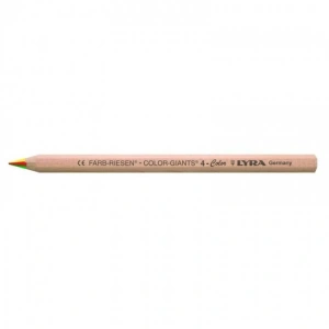 LYRA COLOR GIATNS 4 RENKLİ KURU BOYA KALEMİ - TEKLİ