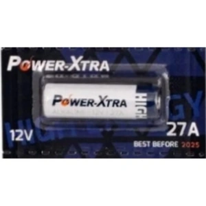 POWER-XTRA 12V/27A ALKALİN 27A TEKLİ PİL 12V -  TEKLİ