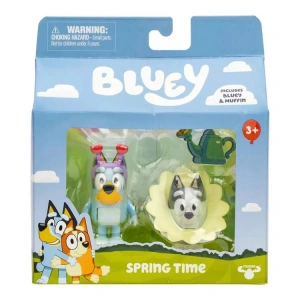 NECOTOYS 18913 BLUEY SPRING TIME 2Lİ AKSESUARLI FİGÜR - BLUEY & MUFFIN 3+