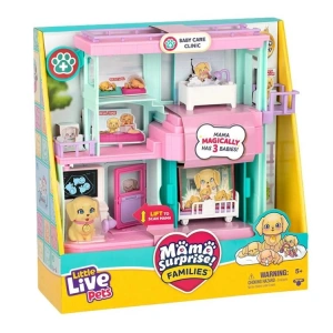 GIOCHI 26673 LITTLE LIVE PETS MAMA SURPRISE FAMILIES PATİ BAKIM EVİ  (LP307000)  5+   TEKLİ