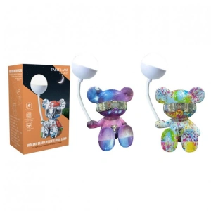 KAR YLMZ.LAMB.103 UZAYLI AYICIK İKİ MODLU ŞARJLI LED MASA LAMBASI