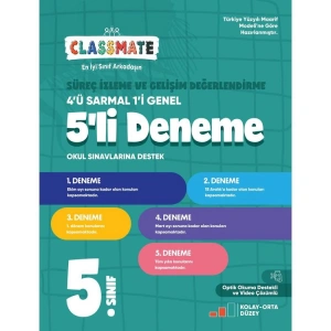 OKYANUS 5. SINIF CLASSMATE SÜREÇ İZLEME VE GENEL DEĞERLENDİRME 5Lİ DENEME