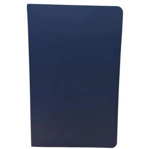 DEFFTER JUST SIMPLE SOFT ESNEK KAPAK İPLİK DİKİŞLİ 13x2.5cm ÇİZGİLİ DEFTER 96 YP. - DARK BLUE