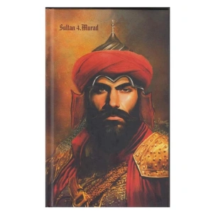 DARK İSTANBUL OSMANLI PADİŞAHLARI SERİSİ SERT KAPAK ÇİZGİSİZ NOT DEFTERİ SULTAN 4. MURAT