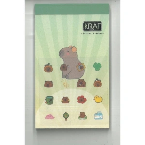 KRAF 2221-CB CAPYBARA STAND UP 76x127 NOT DEFTERİ 50 YP. - TEKLİ