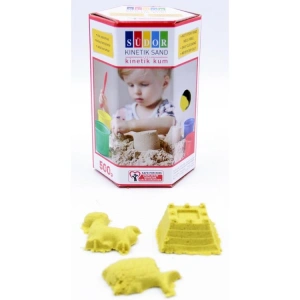 SÜDOR KS01-2 KİNETİK KUM KARTON KUTULU 500 G SARI
