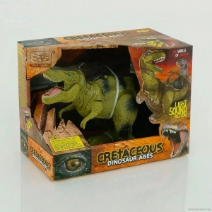 4İ WS5316 CRETACEOUS YÜRÜYEN KÜKREYEN PİLLİ DİNAZOR 3+