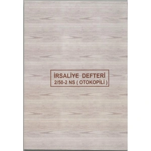 DİLMAN İRSALİYE DEFTERİ 2/50-  2NS OTOKOPİLİ