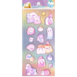 TANEX KIDS TNX-28895 DEKOTARİF ETİKETLER - PUFFY KABARTMA SERİSİ - 1 ADET