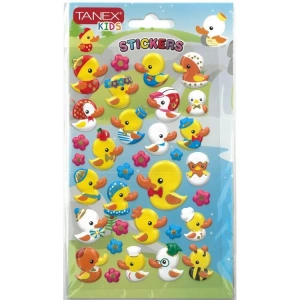 TANEX KIDS TNX-26159 3D PUFFY - KABARTMALI SEMPATİK ÖRDEKLER SERİSİ - 1 ADET