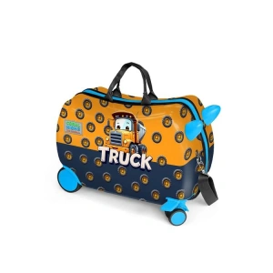 CORAL HIGH 16371 KAMYON DESENLİ  OTUR-ÇEK ÇOCUK VALİZİ