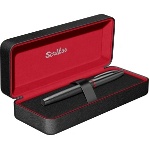 SCRIKSS 35 ROLLER KALEM MAT SİYAH LÜKS KUTUDA