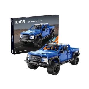 VAGONLIFE CADA C52029W MAVİ ARAZİ ARACI 390 PARÇA BLOCK OYUNCAK 6+