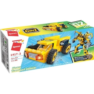 VAGONLIFE KEEPPLEY 1417-2 TRANS COLLECTOR HEAVY TRANSPORT VEHİCLE 88 PARÇA BLOCK OYUNCAK +6