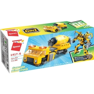 VAGONLIFE KEEPPLEY 1417-6 TRANS COLLECTOR CONCRETE MİXER TRUCK 90 PARÇA BLOCK OYUNCAK +6